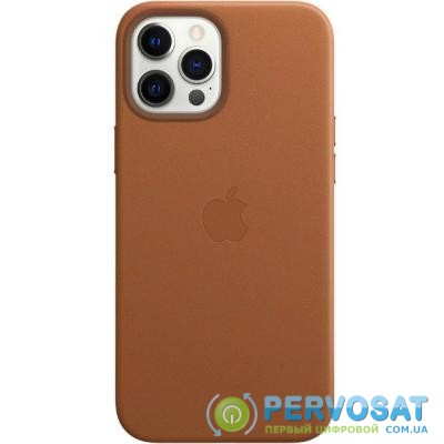 Чехол для моб. телефона Apple iPhone 12 Pro Max Leather Case with MagSafe - Saddle Brown (MHKL3ZE/A)