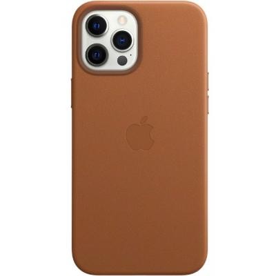 Чехол для моб. телефона Apple iPhone 12 Pro Max Leather Case with MagSafe - Saddle Brown (MHKL3ZE/A)