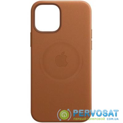 Чехол для моб. телефона Apple iPhone 12 Pro Max Leather Case with MagSafe - Saddle Brown (MHKL3ZE/A)