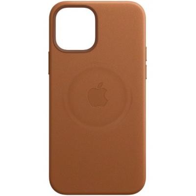 Чехол для моб. телефона Apple iPhone 12 Pro Max Leather Case with MagSafe - Saddle Brown (MHKL3ZE/A)