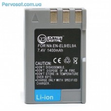 Акумулятор до фото/відео EXTRADIGITAL Nikon EN-EL9 (BDN2535) Акумулятор до фото/відео EXTRADIGITAL Nikon EN-EL9 (BDN2535)