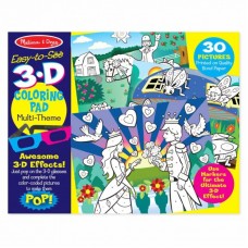 Набір для творчості Melissa&Doug 3D розмальовка по точках для дівчаток (MD9963) Набір для творчості Melissa&Doug 3D розмальовка по точках для дівчаток (MD9963)