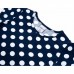 Платье Lovetti в горошек (5911-68-110G-blue)