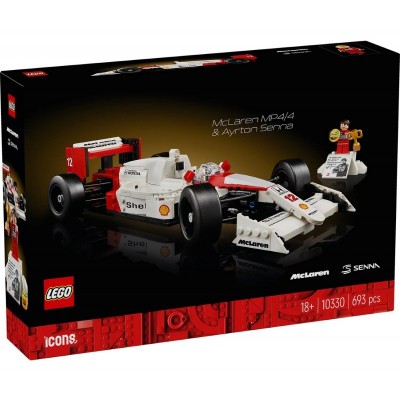 Конструктор LEGO Icons McLaren MP4/4 і Айртон Сенна