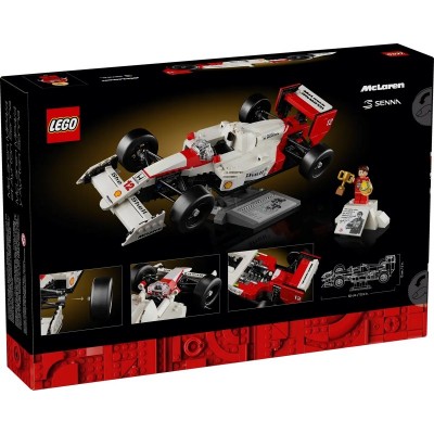 Конструктор LEGO Icons McLaren MP4/4 і Айртон Сенна