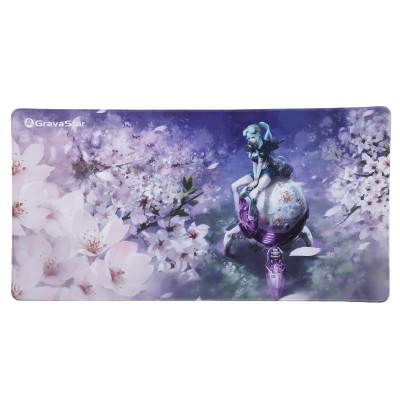 Ігрова поверхня GravaStar SAKURA, XL (900х450х3мм), рожевий