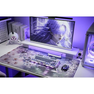 Ігрова поверхня GravaStar SAKURA, XL (900х450х3мм), рожевий Ігрова поверхня GravaStar SAKURA, XL (900х450х3мм), рожевий