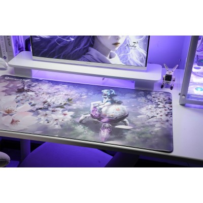 Ігрова поверхня GravaStar SAKURA, XL (900х450х3мм), рожевий Ігрова поверхня GravaStar SAKURA, XL (900х450х3мм), рожевий