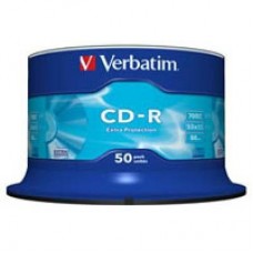 Диск CD Verbatim 700Mb 52x Cake box 50 Extra (43351) Диск CD Verbatim 700Mb 52x Cake box 50 Extra (43351)