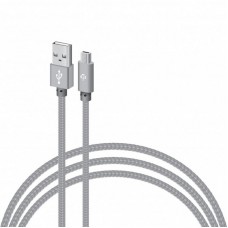 Дата кабель USB 2.0 AM to Micro 5P 2.0m CBGNYM2 grey Intaleo (1283126477683) Дата кабель USB 2.0 AM to Micro 5P 2.0m CBGNYM2 grey Intaleo (1283126477683)