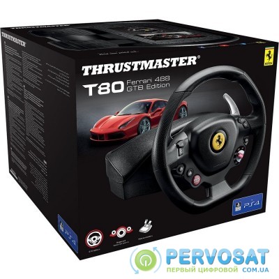Thrustmaster Руль и педали  для PC/PS4 T80 FERRARI 488