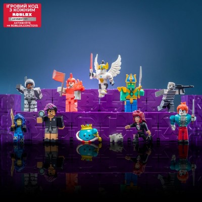 Ігрова колекційна фігурка Roblox Mystery Figures Purple Assortment S11