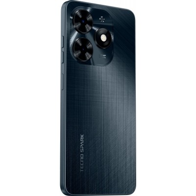 Смартфон TECNO Spark 20C (BG7n) 6.56&quot; 4/128ГБ, 2SIM, 5000мА•год, Gravity Black