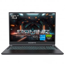 Ноутбук Gigabyte G6 16.0 FHD+ 165Hz, Intel i7-12650H, 16GB, F512GB, NVD4050-6, W11, чорний