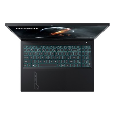 Ноутбук Gigabyte G6 16.0 FHD+ 165Hz, Intel i7-12650H, 16GB, F512GB, NVD4050-6, W11, чорний