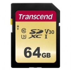 Карта пам'яті Transcend 64GB SDXC class 10 UHS-I (TS64GSDC500S) Карта пам'яті Transcend 64GB SDXC class 10 UHS-I (TS64GSDC500S)