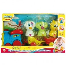 Розвиваюча іграшка BeBeLino Музыкальный паровоз с животными (57077)