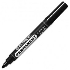 Маркер Centropen Permanent Dry Safe 8510 2,5 мм, round tip, black (8510/01) Маркер Centropen Permanent Dry Safe 8510 2,5 мм, round tip, black (8510/01)