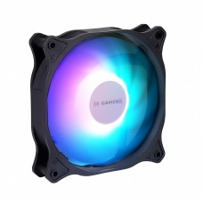 Корпусний вентилятор 2E GAMING F120-ARGB, 120мм, 1200rpm, 3pin, 3pin +5VARGB, 24dBa, чорний Корпусний вентилятор 2E GAMING F120-ARGB, 120мм, 1200rpm, 3pin, 3pin +5VARGB, 24dBa, чорний