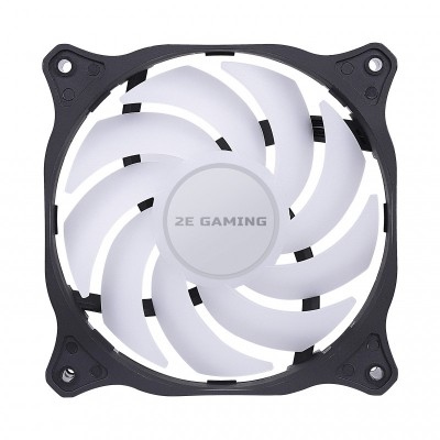 Корпусний вентилятор 2E GAMING F120-ARGB, 120мм, 1200rpm, 3pin, 3pin +5VARGB, 24dBa, чорний