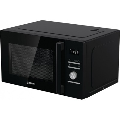Мікрохвильова піч Gorenje, 28л, електр. керув., 900Вт, гриль, дисплей, конвекція, чорний