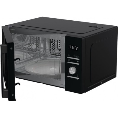 Мікрохвильова піч Gorenje, 28л, електр. керув., 900Вт, гриль, дисплей, конвекція, чорний