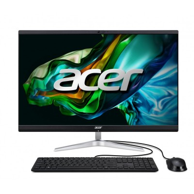 Комп'ютер персональний моноблок Acer Aspire C27-1851 27" FHD Intel i7-1360P, 32GB, F1TB, UMA, Wi-Fi, кл+м, без ОС, чорний