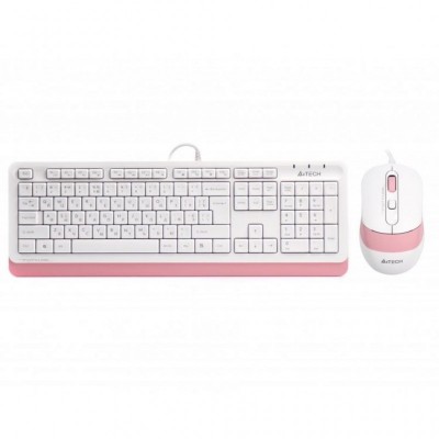 Комплект A4tech F1010 Pink