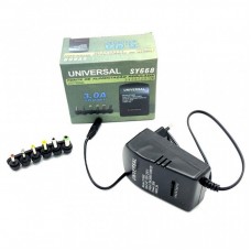 Блок живлення до ноутбуку Merlion 30W Universal, ручн. регулировка, 6 Г-обр. разъемов (FLY668) Блок живлення до ноутбуку Merlion 30W Universal, ручн. регулировка, 6 Г-обр. разъемов (FLY668)