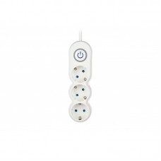 Подовжувач мережевий 2E Plus 3хТип F, 3х1мм кв, 10A, 3м, біло-сірий Подовжувач мережевий 2E Plus 3хТип F, 3х1мм кв, 10A, 3м, біло-сірий