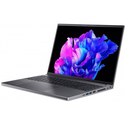 Ноутбук Acer Swift X SFX16-61G 16&quot; 3.2K OLED, AMD R9-7940HS, 16GB, F1TB, NVD4050-6, Win11, сірий