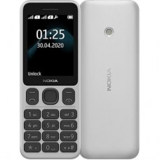 Мобільний телефон Nokia 125 DS White Мобільний телефон Nokia 125 DS White