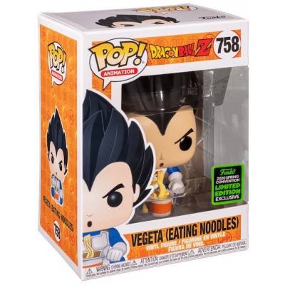 Funko Коллекционная фигурка Funko POP! Vinyl: ECCC: DBZ: Vegeta (Eating Noodles) 45926