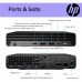 Комп'ютер персональний неттоп HP Pro 400-G9 Mini, Intel i3-13100T, 8GB, F512GB, UMA, WiFi, кл+м, 3р, DOS