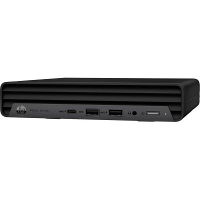 Комп'ютер персональний неттоп HP Pro 400-G9 Mini, Intel i3-13100T, 8GB, F512GB, UMA, WiFi, кл+м, 3р, DOS