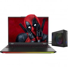 Ноутбук Dream Machines RX5090-16 16WQXGA, Intel U9-275HX, 32GB, F2TB, NVD5090-24, DOS, чорний