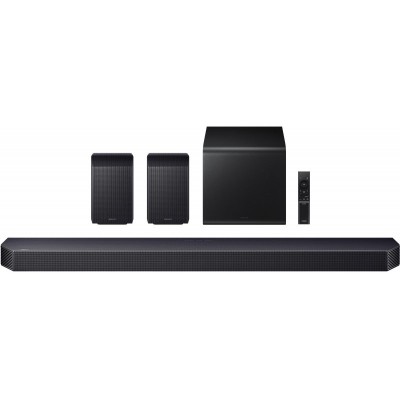 Саундбар Samsung HW-Q930F 580Вт, 9.1.4, BT, HDMI-eARC, Wi-Fi, саб, Dolby Atmos, чорний