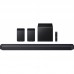 Саундбар Samsung HW-Q930F 580Вт, 9.1.4, BT, HDMI-eARC, Wi-Fi, саб, Dolby Atmos, чорний