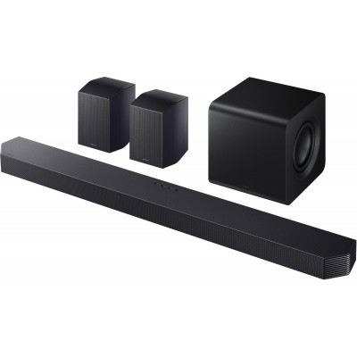 Саундбар Samsung HW-Q930F 580Вт, 9.1.4, BT, HDMI-eARC, Wi-Fi, саб, Dolby Atmos, чорний