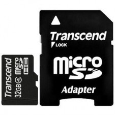 Карта пам'яті Transcend 32Gb microSDHC class 4 (TS32GUSDHC4) Карта пам'яті Transcend 32Gb microSDHC class 4 (TS32GUSDHC4)