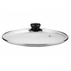 Кришка Ardesto Gemini Gourmet 28 см, скло, нержавіюча сталь, бакеліт Кришка Ardesto Gemini Gourmet 28 см, скло, нержавіюча сталь, бакеліт