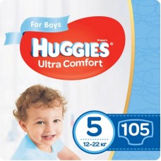 Підгузок Huggies Ultra Comfort 5 Box для хлопч 105 шт (5029053546902) Підгузок Huggies Ultra Comfort 5 Box для хлопч 105 шт (5029053546902)
