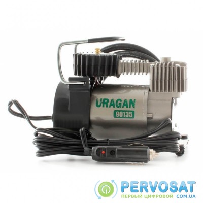 Автомобильный компрессор URAGAN с автостопом 37 л / мин (90135)