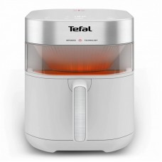 Мультипіч Tefal Easy Fry Infrared, 1500Вт, чаша-7л, сенсорне керув., 8 програм, з віконцем, пластик, світло-сірий Мультипіч Tefal Easy Fry Infrared, 1500Вт, чаша-7л, сенсорне керув., 8 програм, з віконцем, пластик, світло-сірий