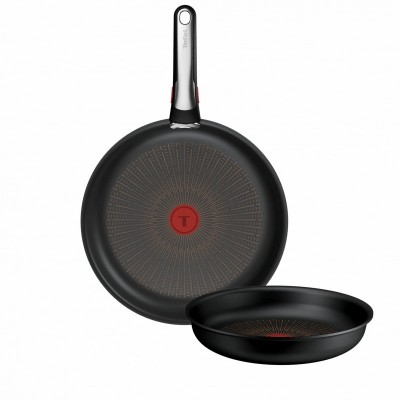 Набір посуду Tefal Ingenio Excellence+, 3 предмети, алюміній, нержавіюча сталь, бакеліт, чорний Набір посуду Tefal Ingenio Excellence+, 3 предмети, алюміній, нержавіюча сталь, бакеліт, чорний