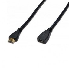 Кабель мультимедійний HDMI to HDMI 5.0m DIGITUS (AK-330201-050-S) Кабель мультимедійний HDMI to HDMI 5.0m DIGITUS (AK-330201-050-S)