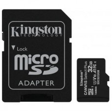 Карта пам'яті Kingston 32GB micSDHC class 10 Canvas Select Plus 100R A1 (SDCS2/32GB) Карта пам'яті Kingston 32GB micSDHC class 10 Canvas Select Plus 100R A1 (SDCS2/32GB)