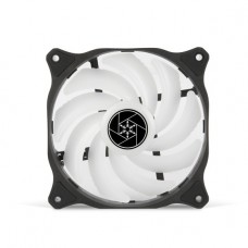 Корпусний вентилятор SilverStone Air Blazer AB120R-ARGB 120мм, 600-2200rpm, 4pin PWM, 3pin +5VARGB, 7.4-35.6dBa, чорний Корпусний вентилятор SilverStone Air Blazer AB120R-ARGB 120мм, 600-2200rpm, 4pin PWM, 3pin +5VARGB, 7.4-35.6dBa, чорний