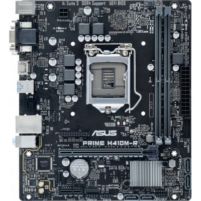 Материнcька плата ASUS PRIME H410M-R-SI s1200 H410 2xDDR4 HDMI-DVI-VGA mATX