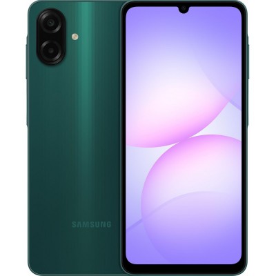 Смартфон Samsung Galaxy A07 (A075) 6.7" 4/128ГБ, 2SIM, 5000мА•год, зелений